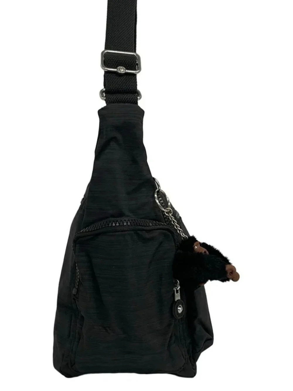 Kipling Black Nylon Shoulder Bag